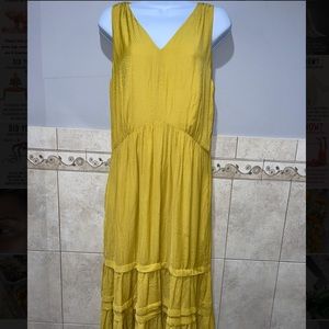 LOFT Sleeveless Maxi Dress